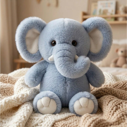 Mon Éléphant Confident : Toujours à l'Écoute (40cm)